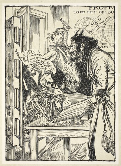 A Deal with the Devil, illustration from The Kaiser